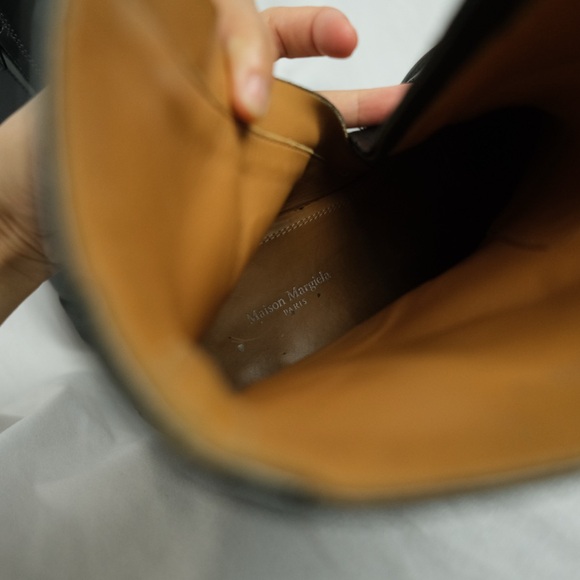 Maison Margiela men’s lether zip ankle boot. Size 43. US 9.5 / 10 - Picture 14 of 14